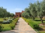 Maroc marrakech immobilier villa vente location route ourika jardin 1