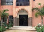 Maroc marrakech immobilier villa vente location route sidi abdellah ghiate entrée 1