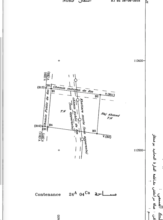 Terrain a vendre a marrakech Mhamid 1