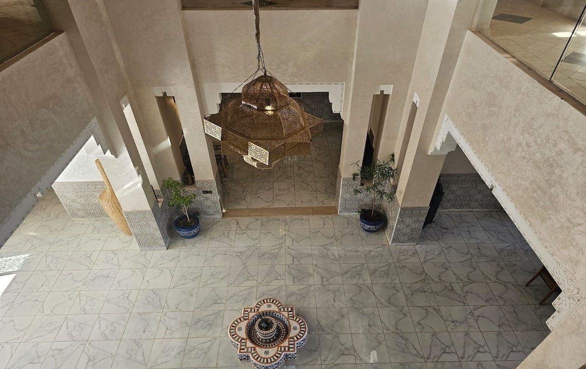 Maroc-marrakech-location- gerance-maison dhotes-patio 1