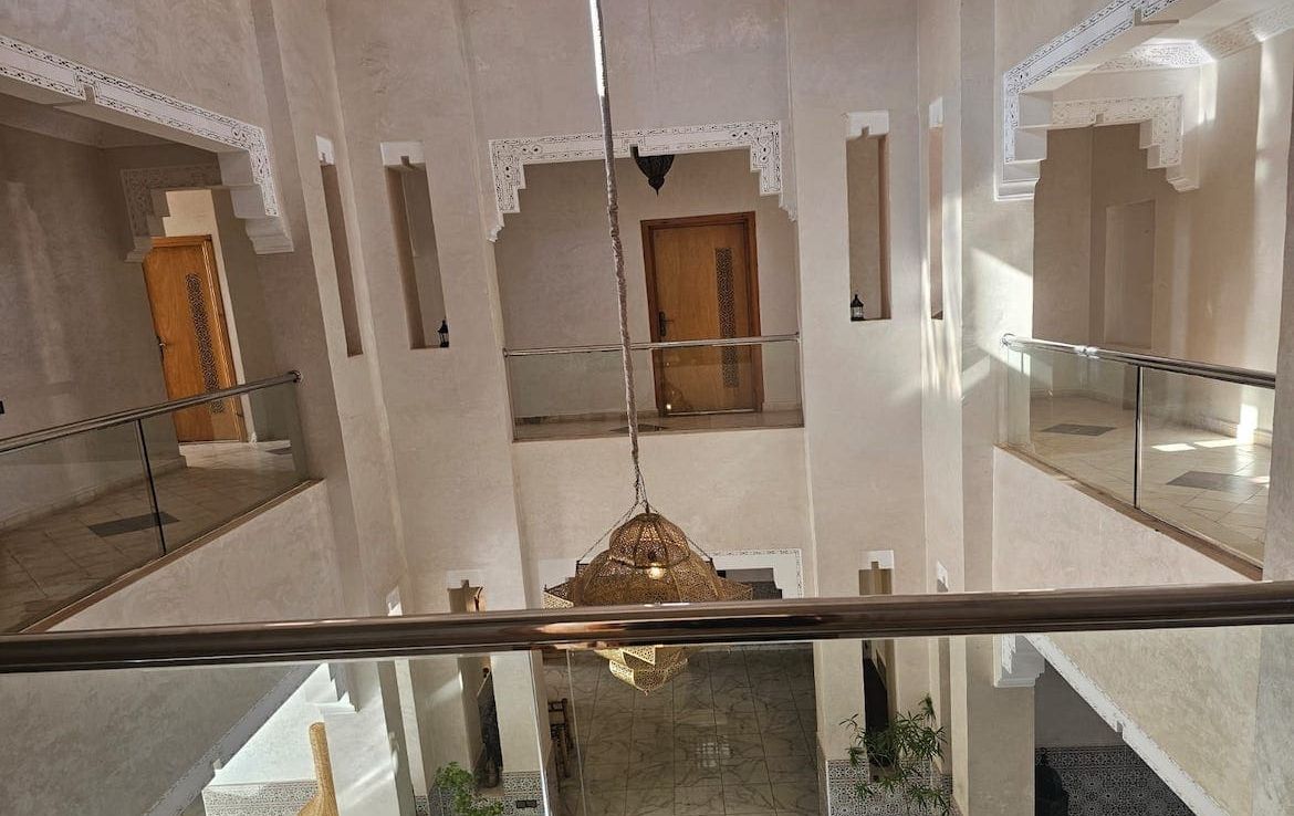 Maroc-marrakech-location- gerance-maison dhotes-patio 2