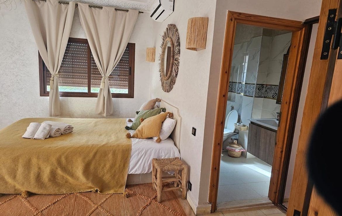 Maroc-marrakech-location- gerance-maison dhotes-chambre 1